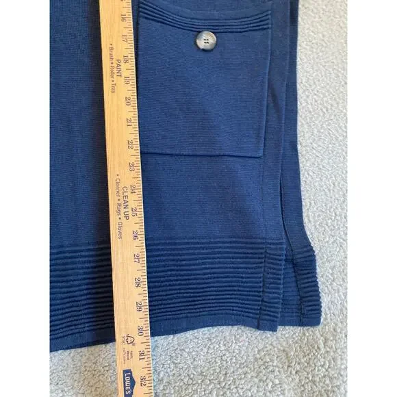 Marla Wynne Tunic Cardigan XS Oversized Slit Open Beach Lagenlook Sweater Duster - Picture 10 of 12